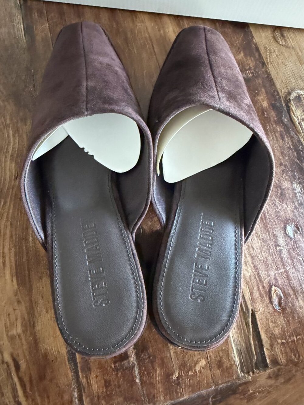 Steve Madden Dessa Mule – Brown Suede – Size 7 - Picture 7 of 7